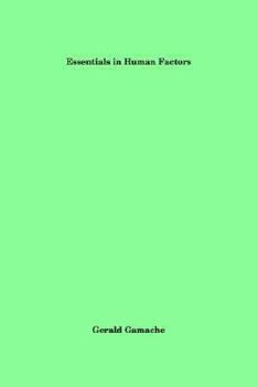 Paperback Essentials in Human Factors Book