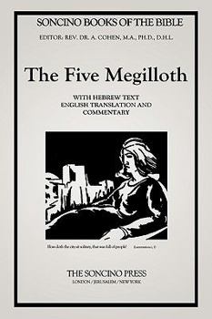 Hardcover The Five Megilloth (Soncino Books of the Bible) Book