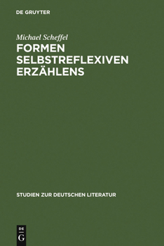 Hardcover Formen selbstreflexiven Erzählens [German] Book