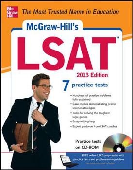Paperback McGraw-Hill's LSAT , 2013 Edition [With CDROM] Book