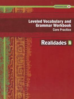 Paperback Leveled Vocabulary and Grammar Workbook: Core Practice Book
