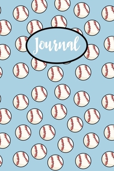 Paperback Softball Journal: Blank Lined Notebook For Taking Notes, Diary & Planner With Softball Themed Cover, Softball Gift For Coaches And Playe Book