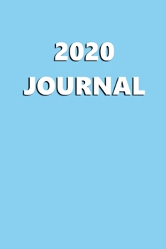 Paperback 2020 Journal Baby Blue Color 204 Pages 204 Pages: (Notebook, Diary, Blank Book) Book