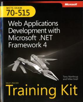 Paperback Self-Paced Training Kit (Exam 70-515) Web Applications Development with Microsoft .Net Framework 4 (McTs) Book