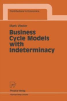Paperback Business Cycle Models with Indeterminacy Book