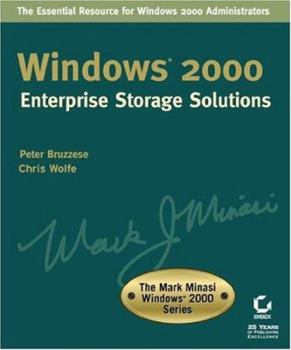 Paperback Windows 2000 Enterprise Storage Solutions Book