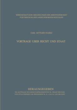 Paperback Vorträge Über Recht Und Staat [German] Book