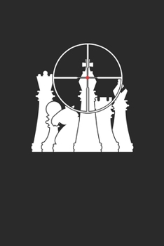 The Target: Dotted Bullet Notebook (6" x 9" - 120 pages) ~ Chess Game Notebook for Daily Journal, Diary, and Gift