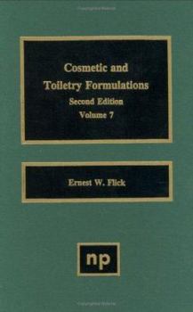 Hardcover Cosmetic and Toiletry Formulations, Vol. 7 Book