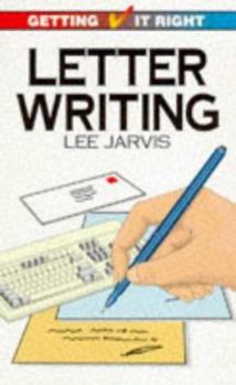 Paperback Getting It Right, Letter Writing Book