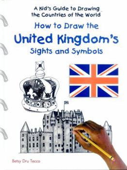 Library Binding How to Draw United Kingdom's Sights and Symbols Book