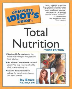 Paperback The Complete Idiot's Guide to Total Nutrition (3rd Edition) Book