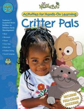 Paperback Critter Pals (Noodlebug Activity Books) (English edition) [Spanish] Book