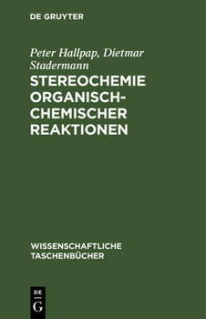 Hardcover Stereochemie Organisch-Chemischer Reaktionen [German] Book