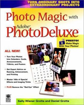 Paperback Photo Magic with Adobe? Photodeluxe Book