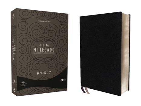 Leather Bound Rvr60, Santa Biblia Mi Legado, Colección Premier, Piel Genuina de Cabra, Negro, Una Columna, Interior a DOS Colores, Comfort Print [Spanish] Book