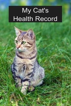 Paperback My Cat's Health Records Book