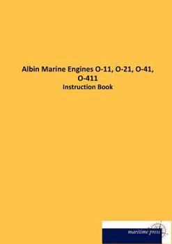 Paperback Albin Marine Engines O-11, O-21, O-41, O-411 [German] Book