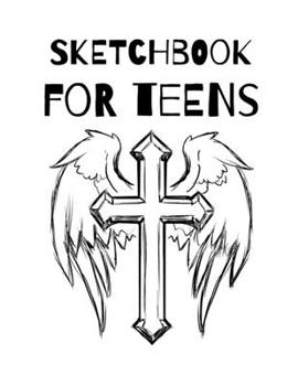 Paperback Sketchbook for teens: sketch draw scribble design a sketchbook for growing minds Book