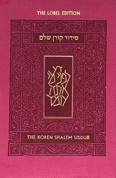 Paperback Koren Shalem Siddur with Tabs, Compact, Pink Book