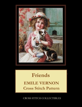 Paperback Friends: Emile Vernon Cross Stitch Pattern Book