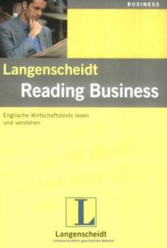 Paperback Langenscheidt Reading Business. Englische Wirtschaftstexte lesen und verstehen. [German] Book