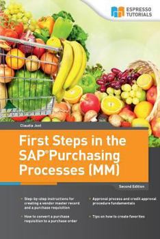 Paperback First Steps in the SAP Purchasing Processes (MM) Book