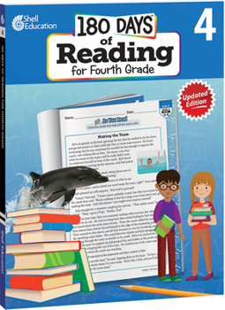 Paperback 180 Days of Reading for Fourth Grade: Practice, Assess, Diagnose Book