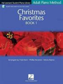 Paperback Christmas Favorites Book 1: Hal Leonard Student Piano Library Adult Piano Method [With CD] Book
