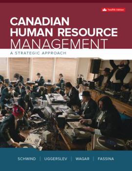 Paperback Canadian Human Resource Management Book