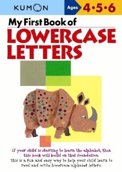 Paperback My First Book of Lowercase Letters Book