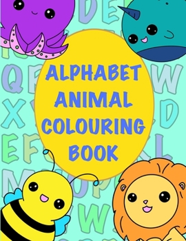 Paperback Alphabet Animal Colouring Book