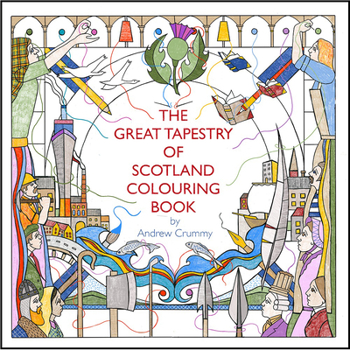 Paperback The Great Tapestry of Scotland Colouring Book