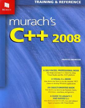 Paperback Murach's C++ 2008 Book