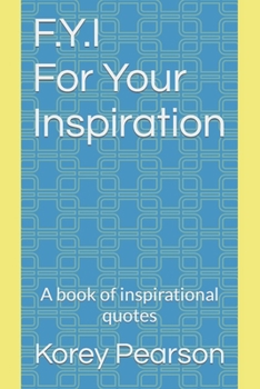 Paperback F.Y.I For Your Inspiration Book