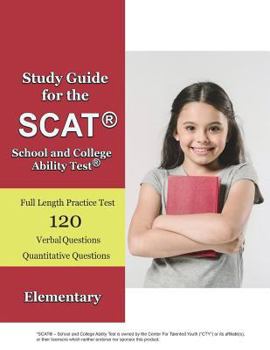 Paperback Study Guide for the SCAT (R) School and College Ability Test (R) Book