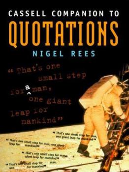 Paperback Cassell Companion to Quotations Book