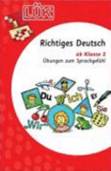Pamphlet LUK. Richtiges Deutsch 2. [German] Book