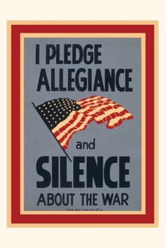 Paperback Vintage Journal Allegianc and Silence War Poster Book