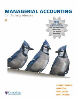 Paperback N MANAGERIAL ACCT.F/UNDERGRAD.-W/ACCE Book