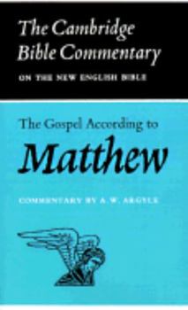 Paperback The Gospel According to Matthew Book