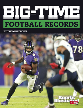 Paperback Big-Time Football Records Book