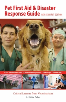 Paperback Pet First Aid and Disaster Response Guide: . Book