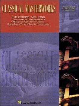 Paperback Classical Masterworks: Intermediate Level Piano Duets Book