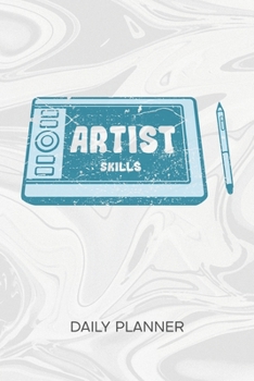 Paperback Daily Planner Weekly Calendar: Game Artist Organizer Undated - Blank 52 Weeks Monday to Sunday -120 Pages- Graphic Designer Notebook Journal Concept Book