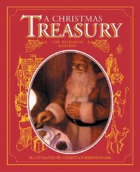 Hardcover Christmas Treasury Heirloom Edition Book