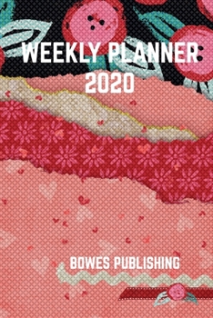 Paperback Weekly Planner 2020: One Week - One Page - January 2020 to December 2020 Book