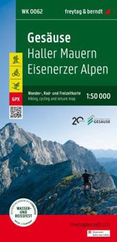 Map Gesäuse, hiking, bike and leisure map 1:50,000 WK 0062 Book