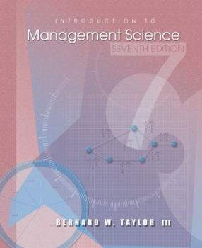 Hardcover Introduction to Management Science (7th Edition) Book