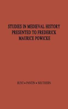 Hardcover Studies in Medieval History Presented to Frederick Maurice Powicke Book
